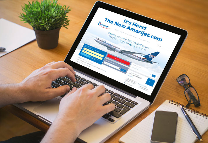Amerijet launches newly designed website