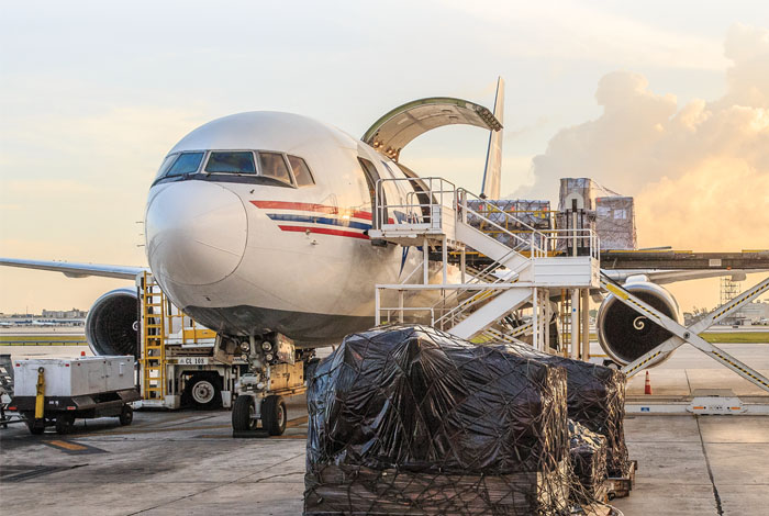 Charters and Scheduled Flights Keep the Supply Chain Operating